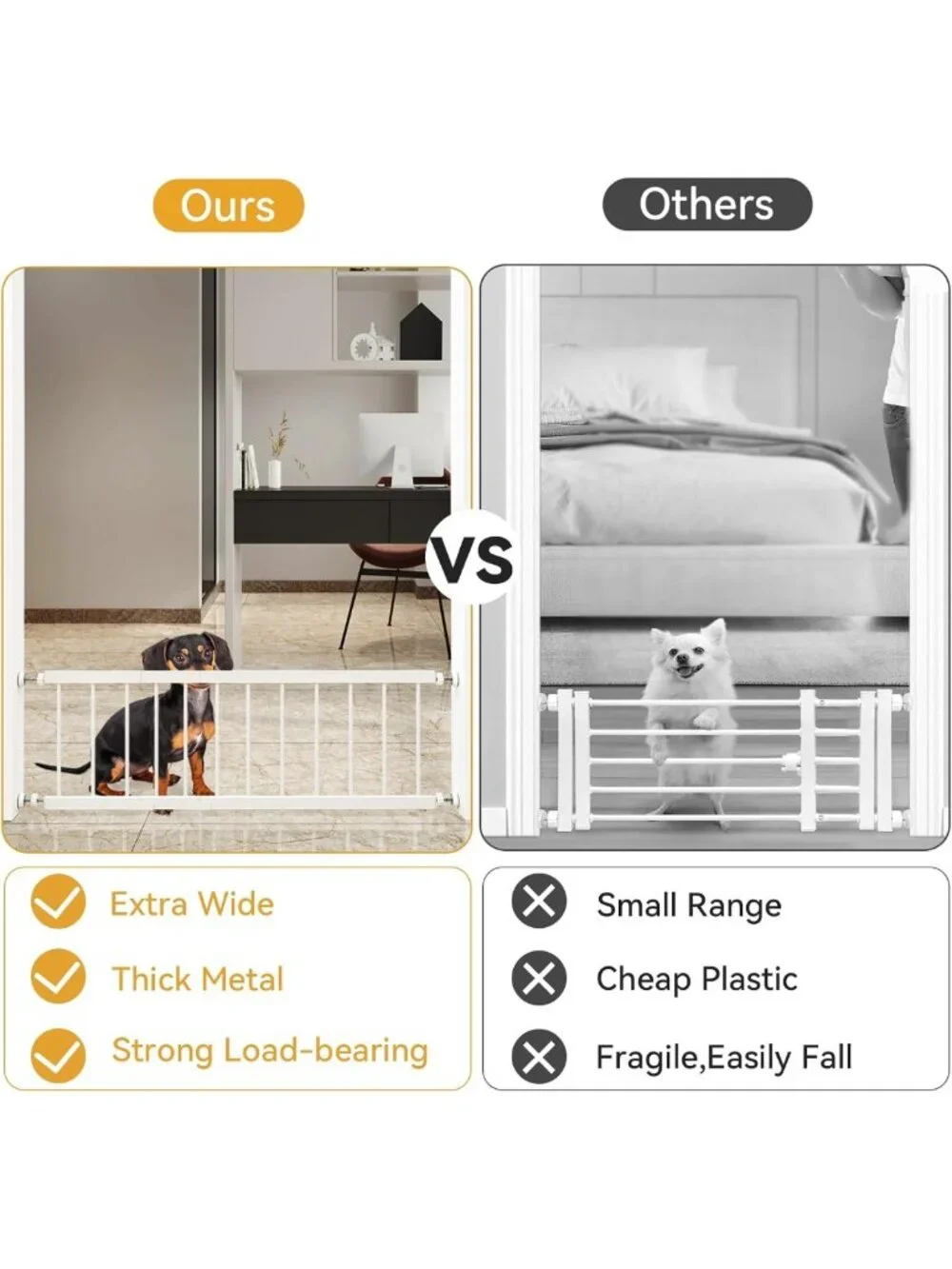Adjustable Extra Wide Dog Gate 18